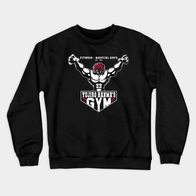 Yujiro hanma’s gym Crewneck Sweatshirt by Realthereds